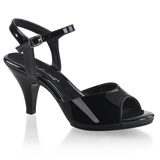 BELLE-309 Fabulicious Black 3 Inch Sexy Shoes
