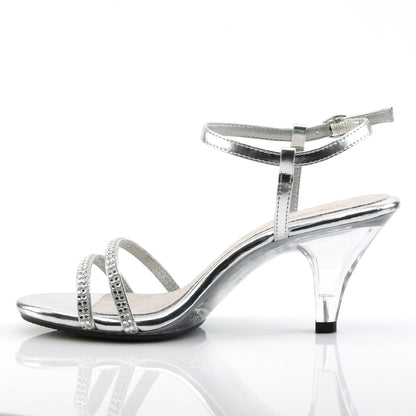 BELLE-316 Fabulicious Silver 3 Inch Sexy Shoes