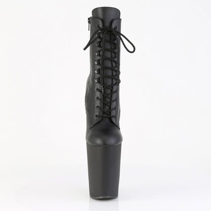 BEWITCHED-1020 Pleaser Black 9 Inch Pole Dance Ankle Boots