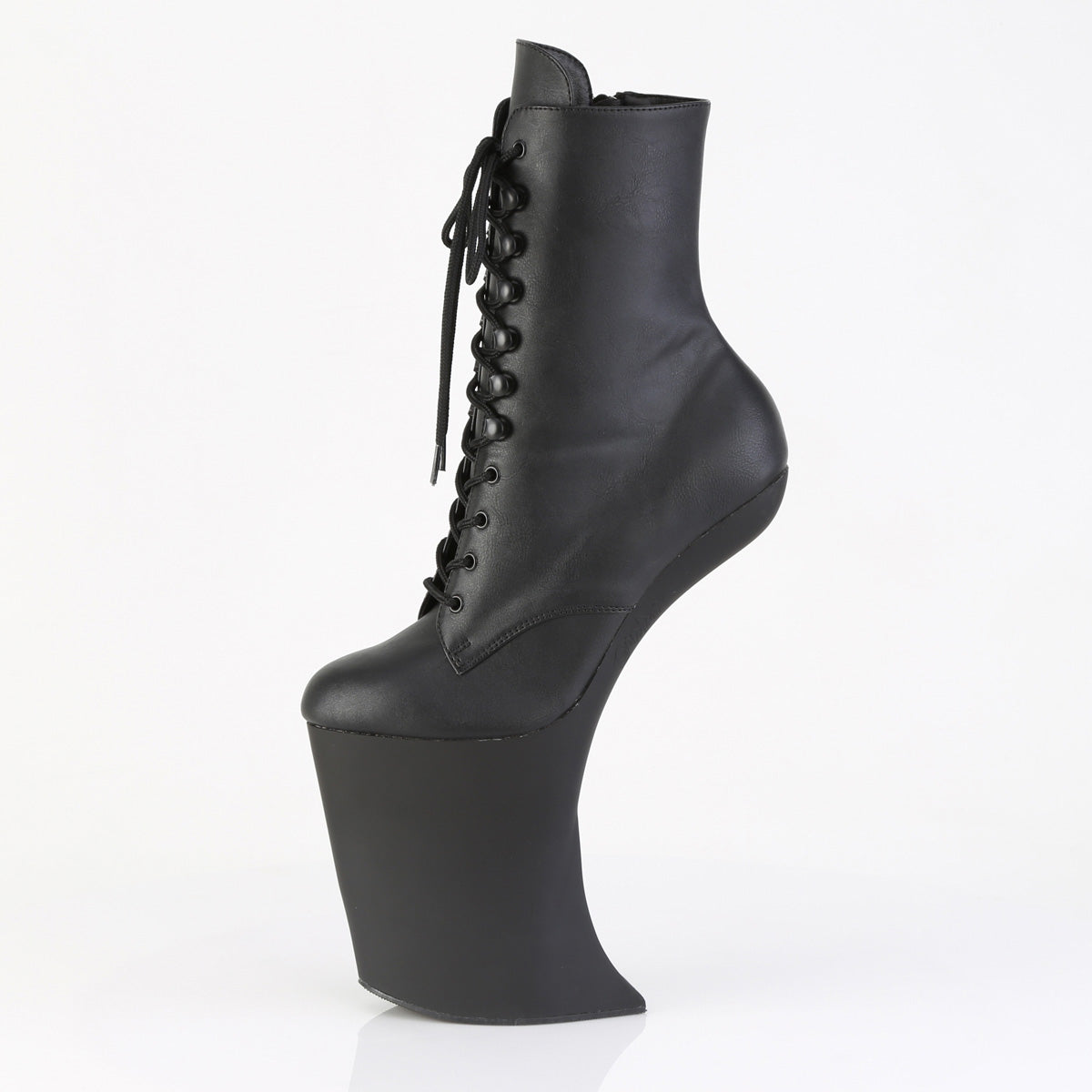 BEWITCHED-1020 Pleaser Black 9 Inch Pole Dance Ankle Boots