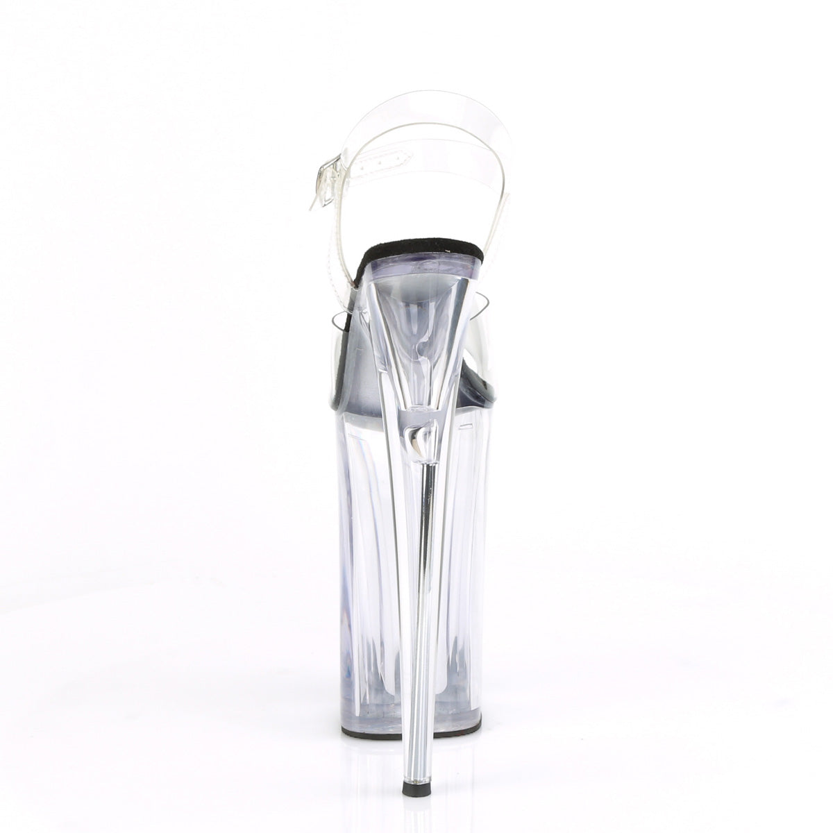 BEYOND-008 Pleaser Clear 10 Inch Extreme High Heels Platform Shoes