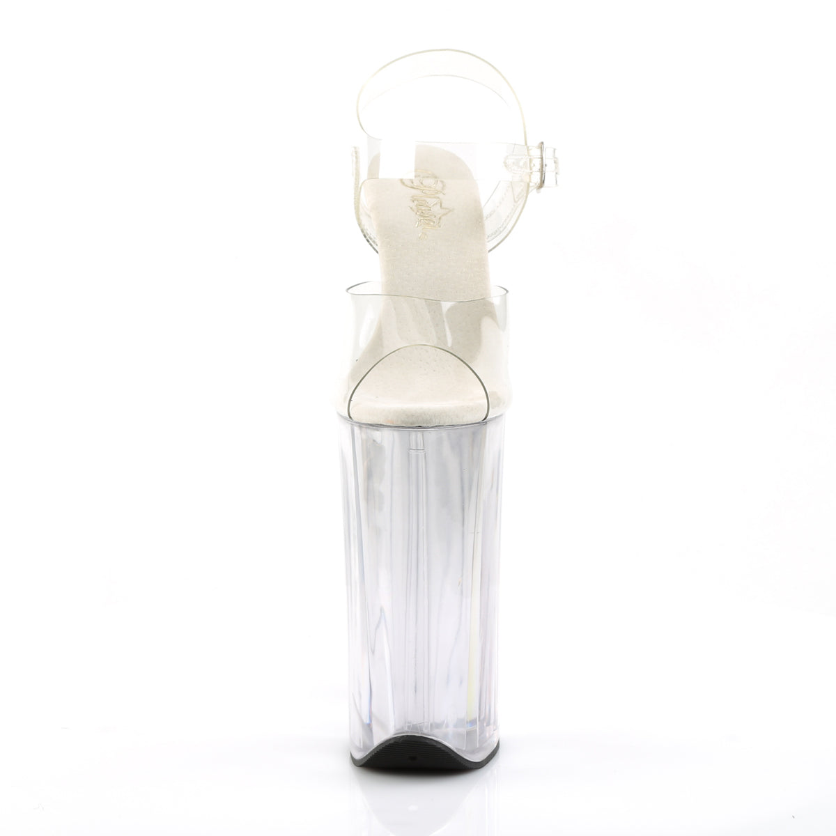 BEYOND-008 Pleaser Clear 10 Inch Killer Heel Platform Shoes