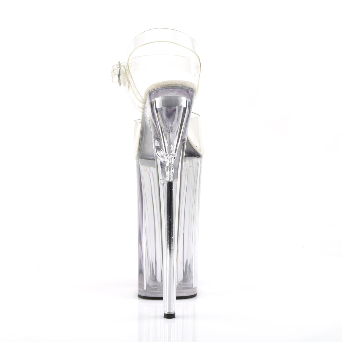 BEYOND-008 Pleaser Clear 10 Inch Killer Heel Platform Shoes