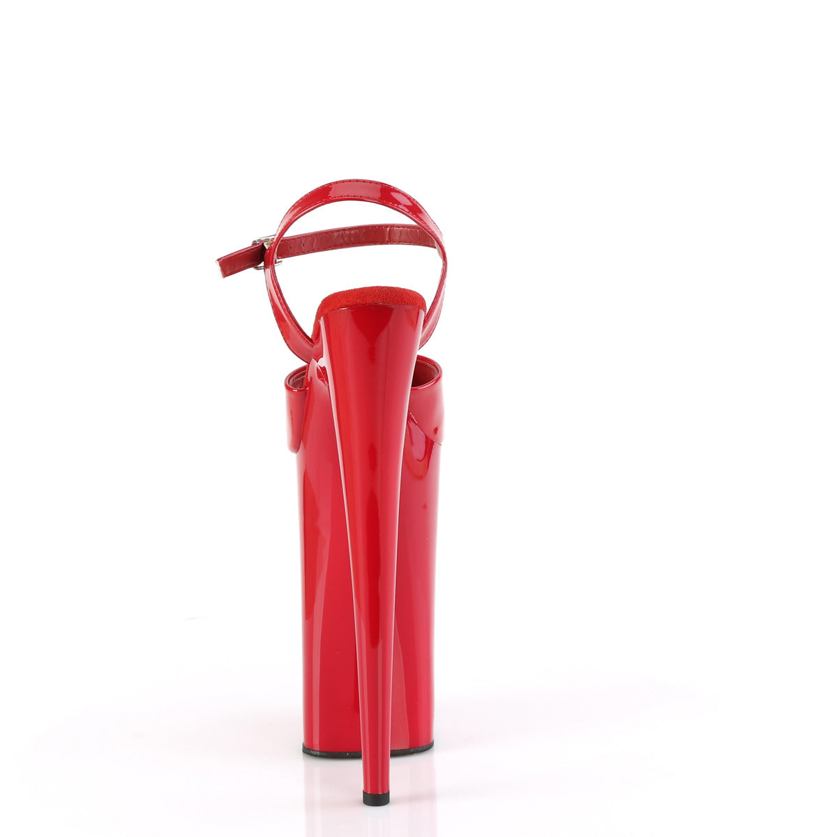 BEYOND-009 Pleaser Red 10 Inch Very High Platform Shoes