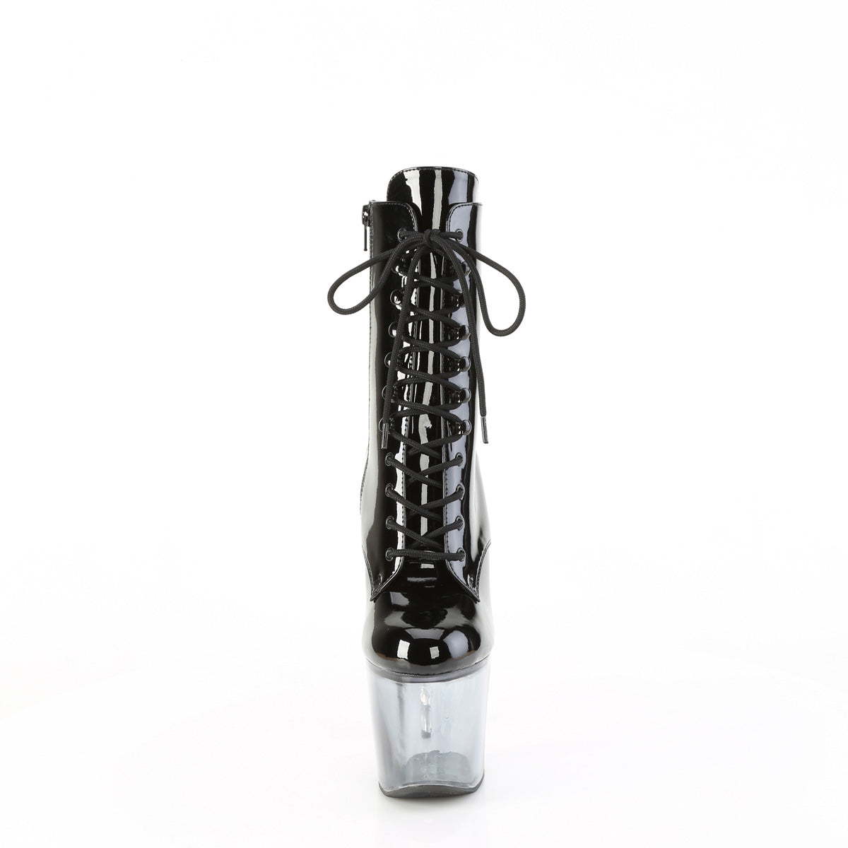 BLISS-1020BC Pleaser Black 7 Inch Sexy Heels Ankle Boots