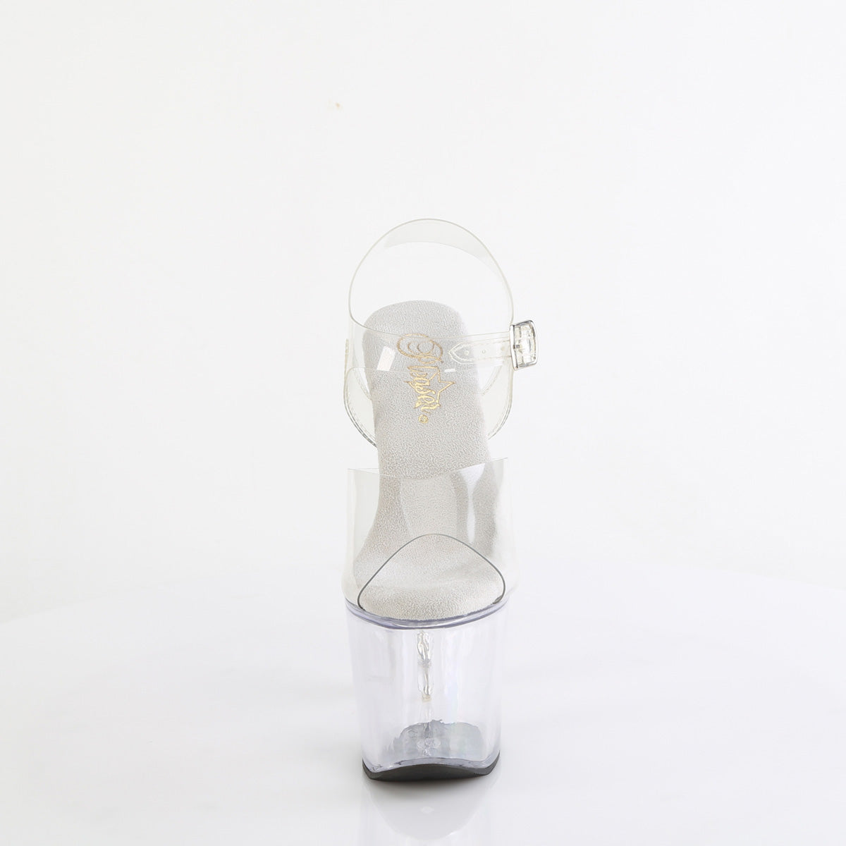 BLISS-708 Pleaser Clear 7 Inch High Fashiom Platform Shoes