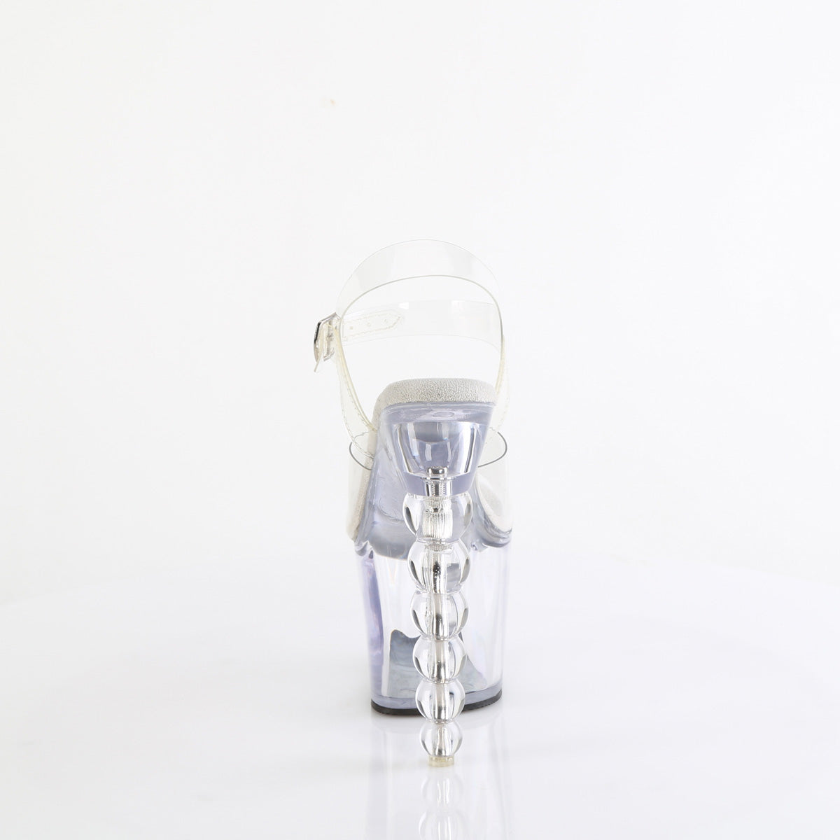 BLISS-708 Pleaser Clear 7 Inch High Fashiom Platform Shoes