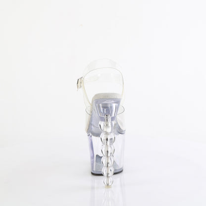 BLISS-708 Pleaser Clear 7 Inch High Fashiom Platform Shoes