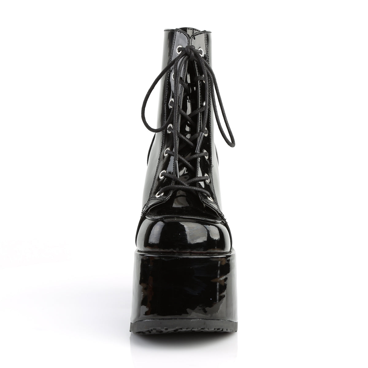 CAMEL-203 Demonia Cult Black 5 Inch Alternative Women's Ankle Boots