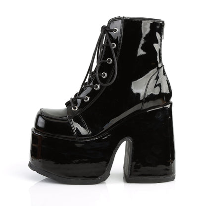 CAMEL-203 Demonia Cult Black 5 Inch Alternative Women's Ankle Boots