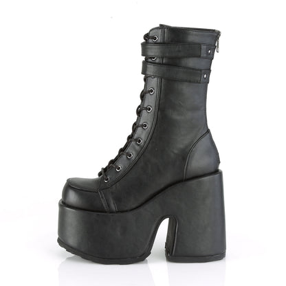 CAMEL-250 Demonia Cult Black 5 Inch Alternative Knee High Boots