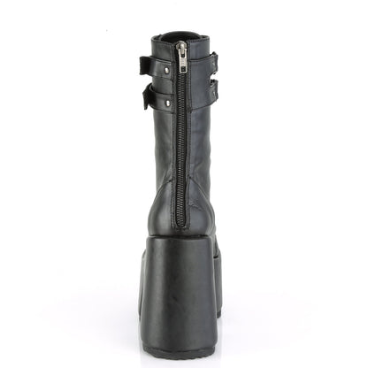 CAMEL-250 Demonia Cult Black 5 Inch Alternative Knee High Boots