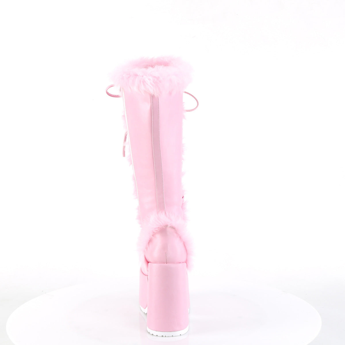 CAMEL-311 Demonia Cult Pastel Pink 5 Inch Alternative Knee High Boots