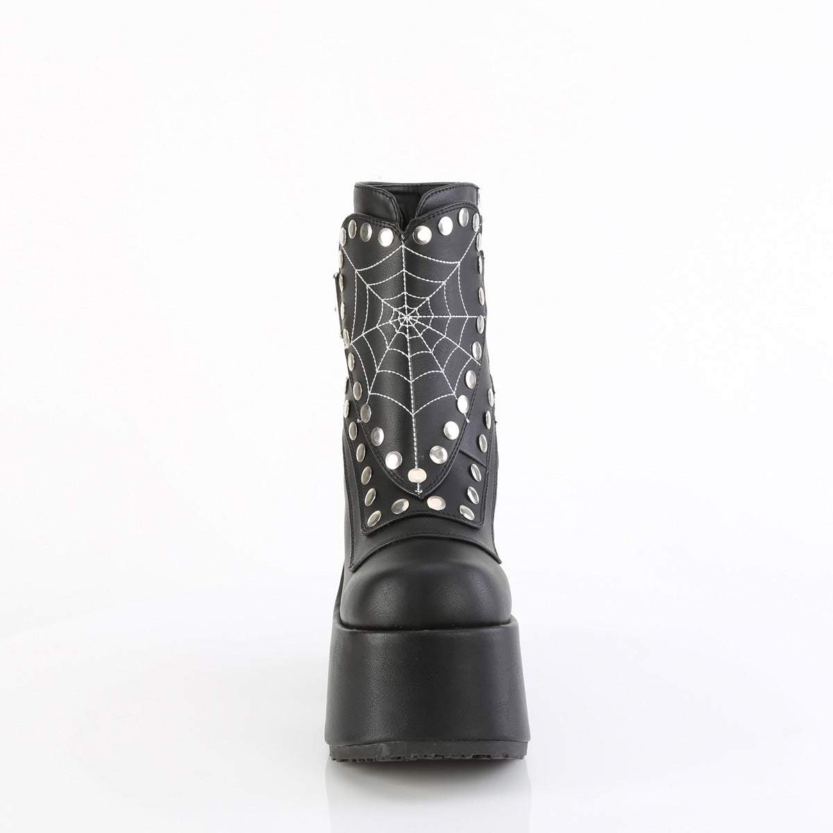 CAMEL-70 Demonia Cult Black 5 Inch Alternative Knee High Boots