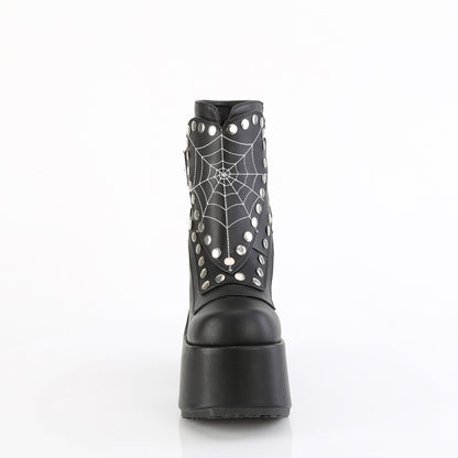 CAMEL-70 Demonia Cult Black 5 Inch Alternative Knee High Boots