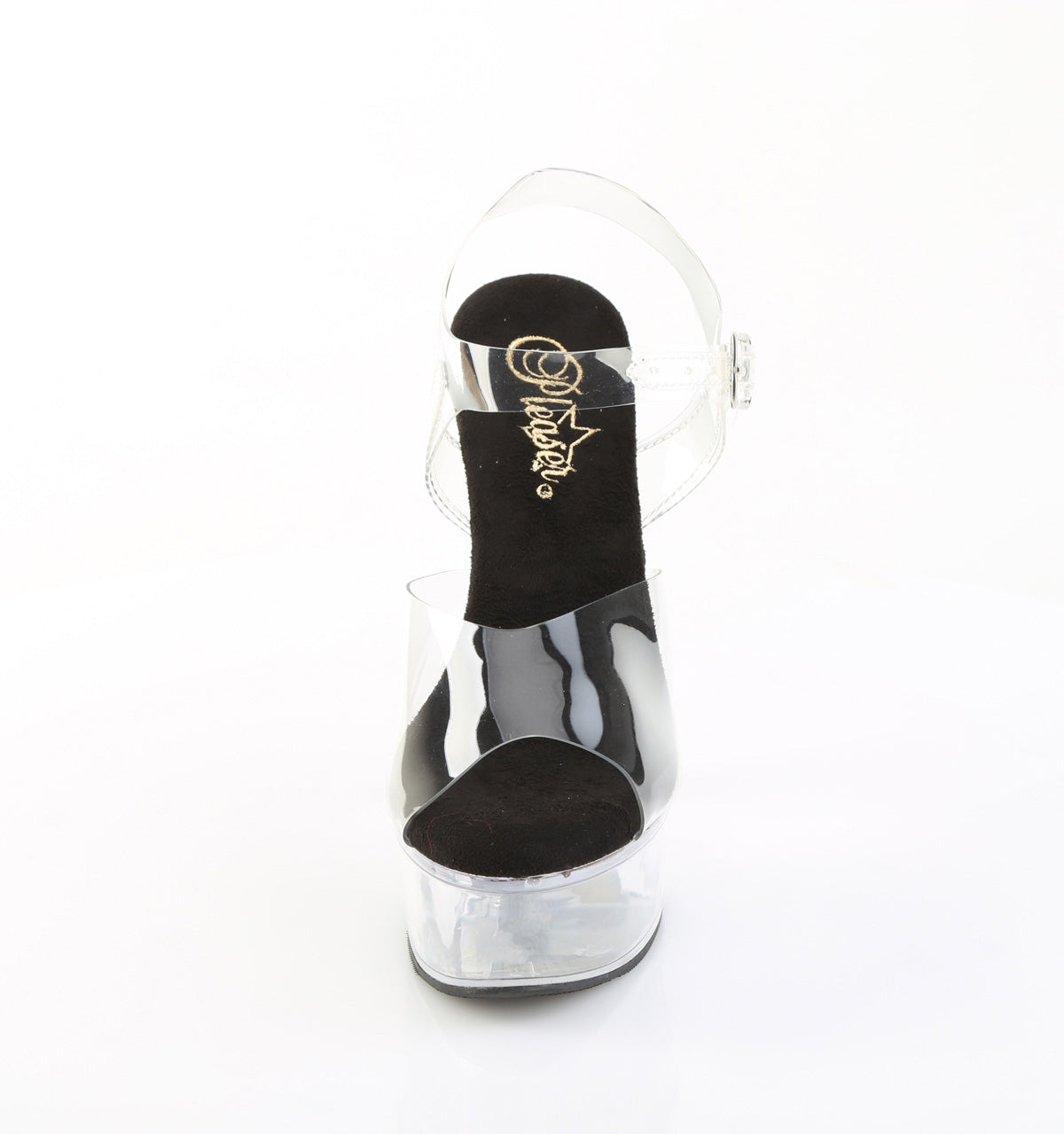 CAPTIVA-608 Pleaser Clear 6 Inch Stage Heel Platform Shoes
