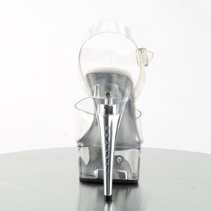 bondgirl 783 pleaser sexy shoes 7 1 2 inch gun heel peep toe shoes