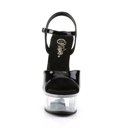 CAPTIVA-609 Pleaser Black 6 Inch Pole Dance Platform Shoes