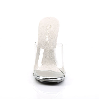 CHIC-01 Fabulicious Clear 4.5 Inch Posing Shoes