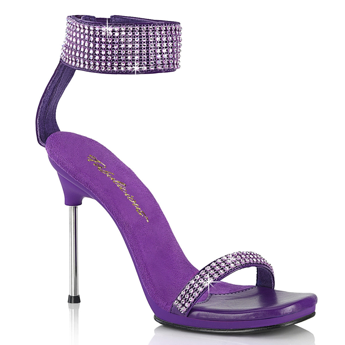 CHIC-40 Fabulicious Purple 4.5 Inch Elegant Shoes