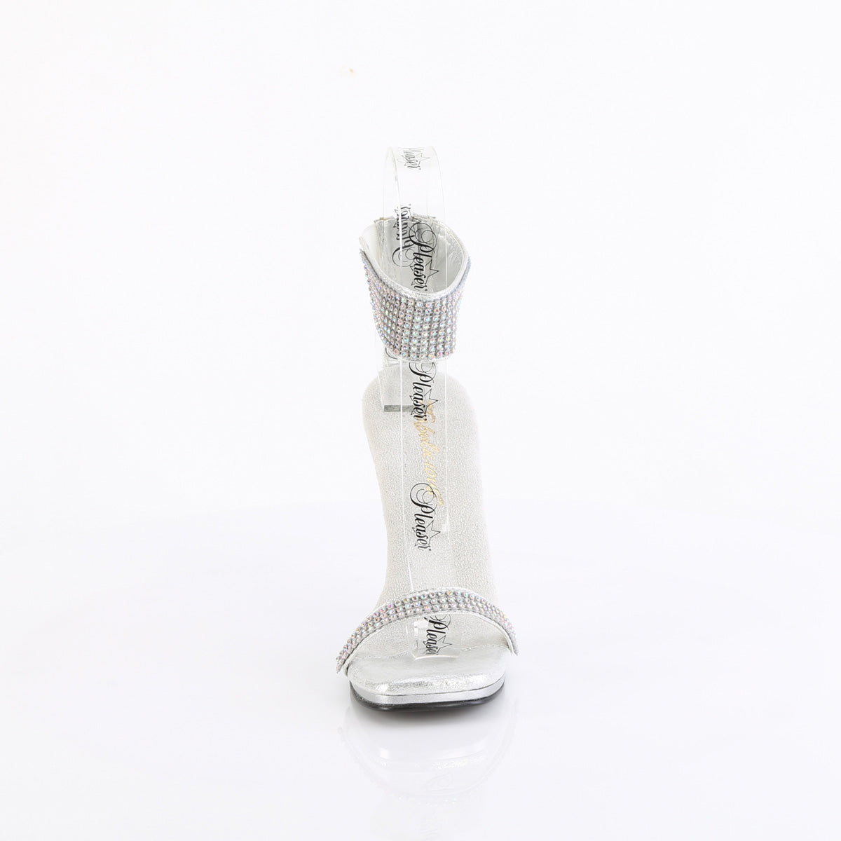 CHIC-40 Fabulicious Silver 4.5 Inch Elegant Shoes