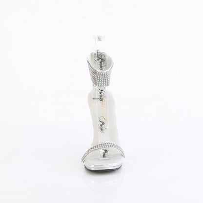 CHIC-40 Fabulicious Silver 4.5 Inch Elegant Shoes