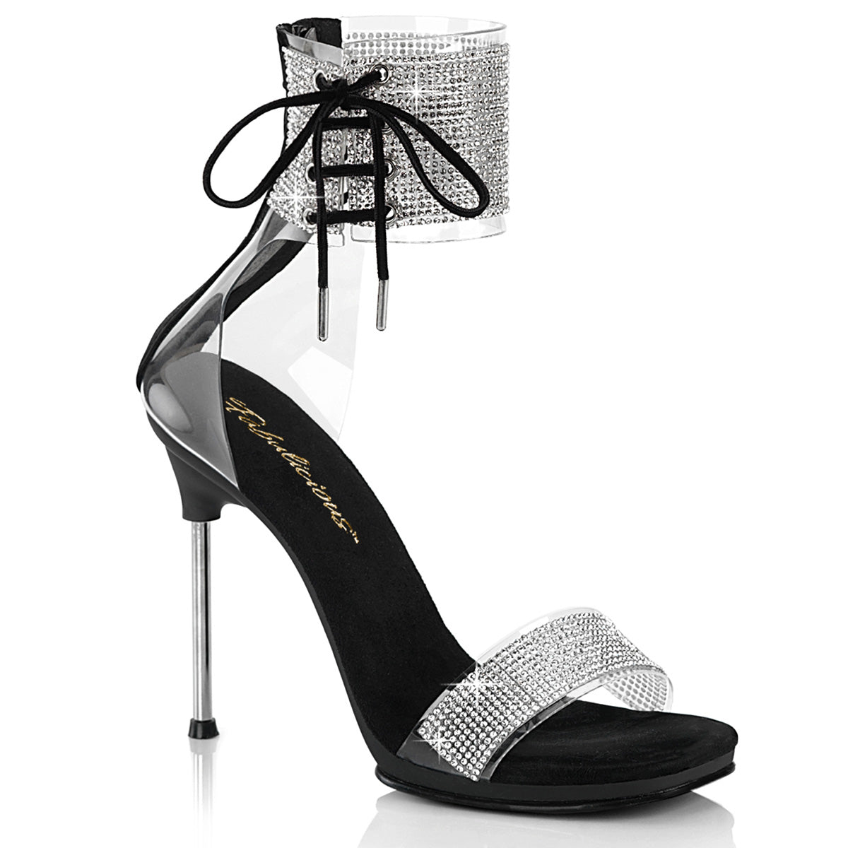 CHIC-47 Fabulicious Black 4.5 Inch Elegant Shoes