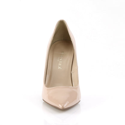 Pleaser CLASSIQUE-20 Nude Court Shoes - 4 Inch Heels