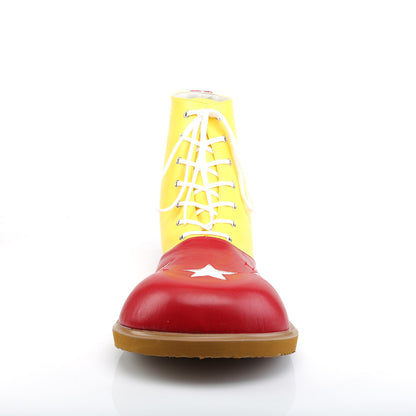 clown 02 funtasma yellow red pu shoes