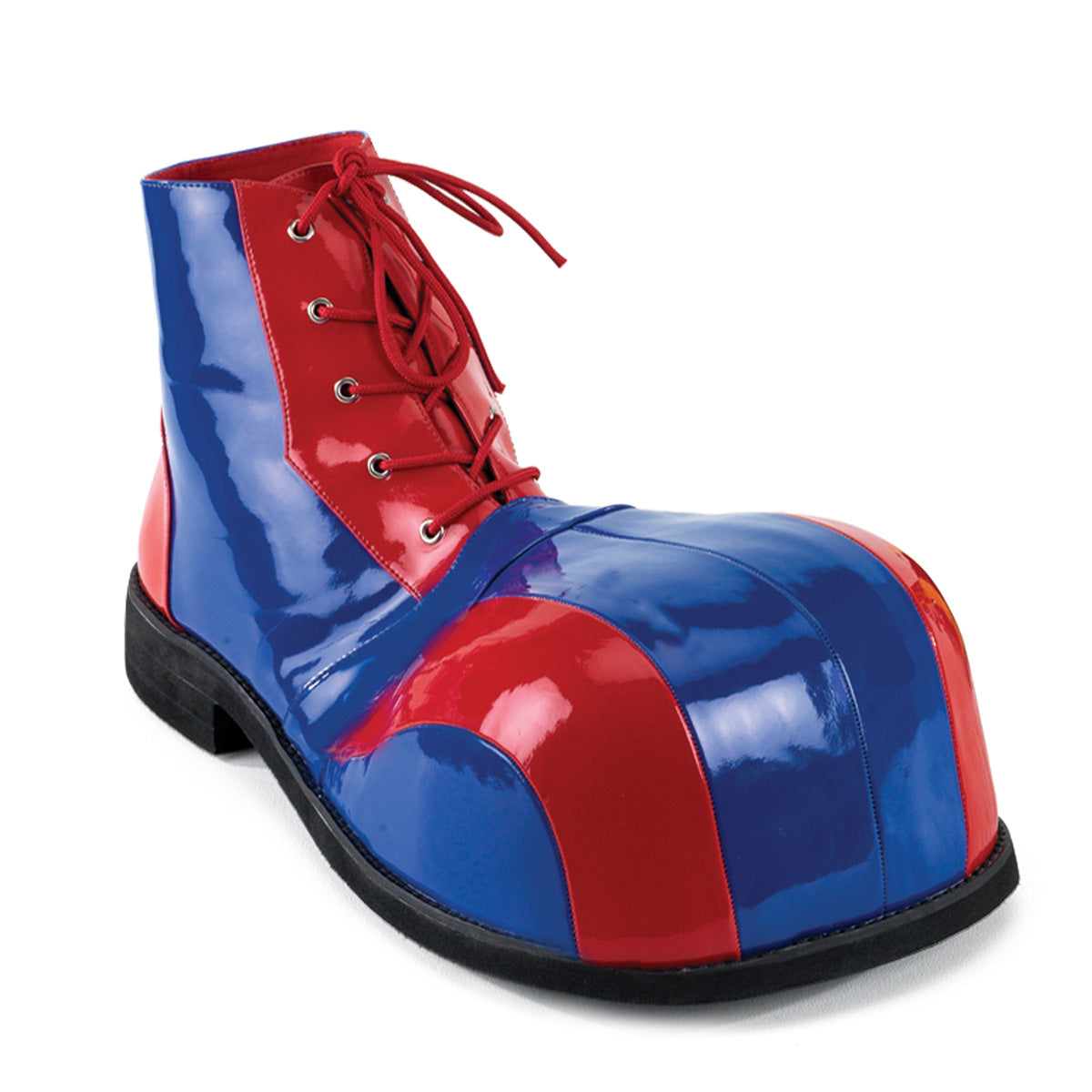 Funtasma Clown 05 Unisex/Mens 1" Heel, - Red-Blue / Patent / 1