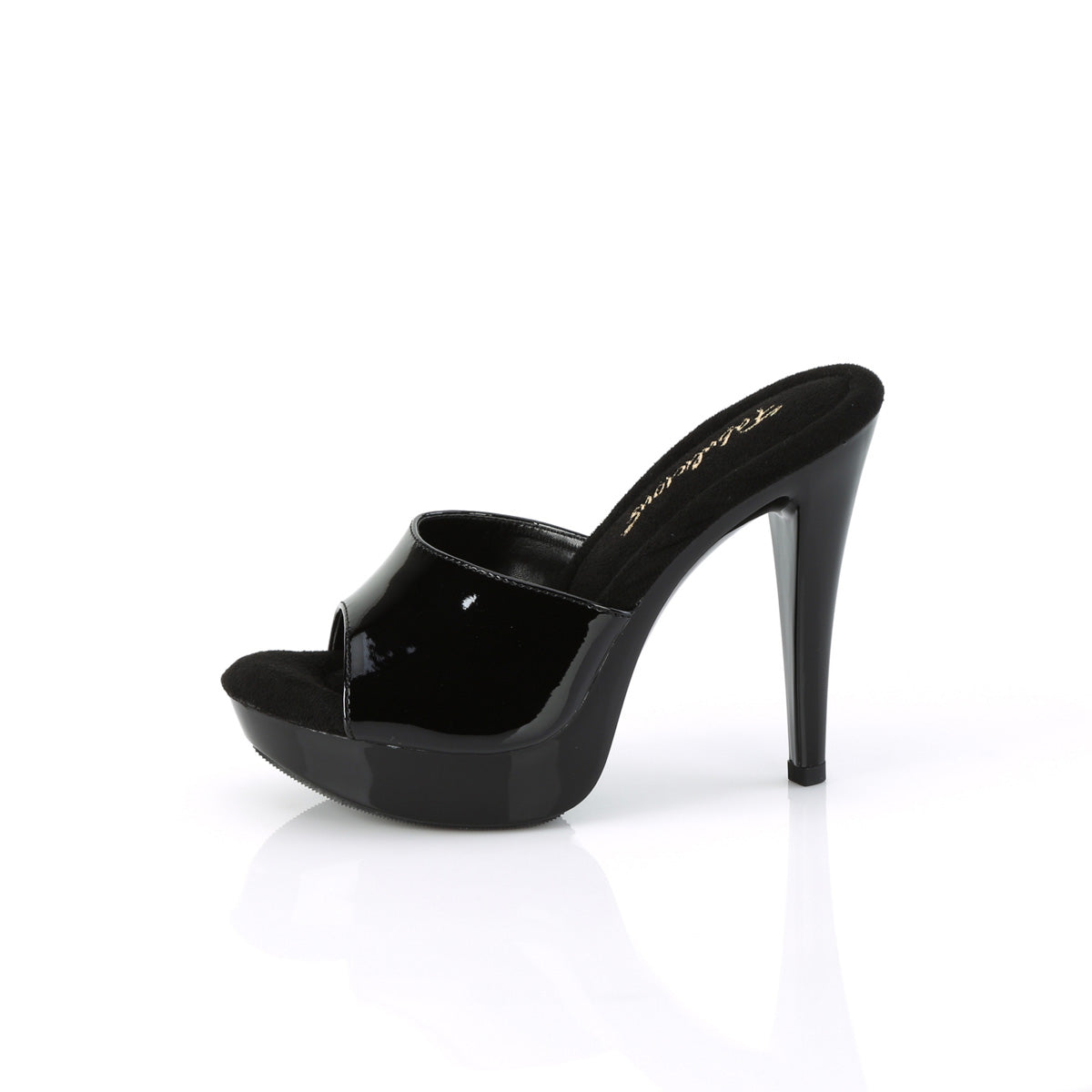 COCKTAIL-501 Fabulicious Black 5 Inch Glamour Shoes
