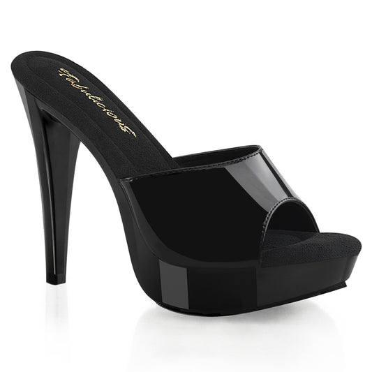 COCKTAIL-501 Fabulicious Black 5 Inch Glamour Shoes