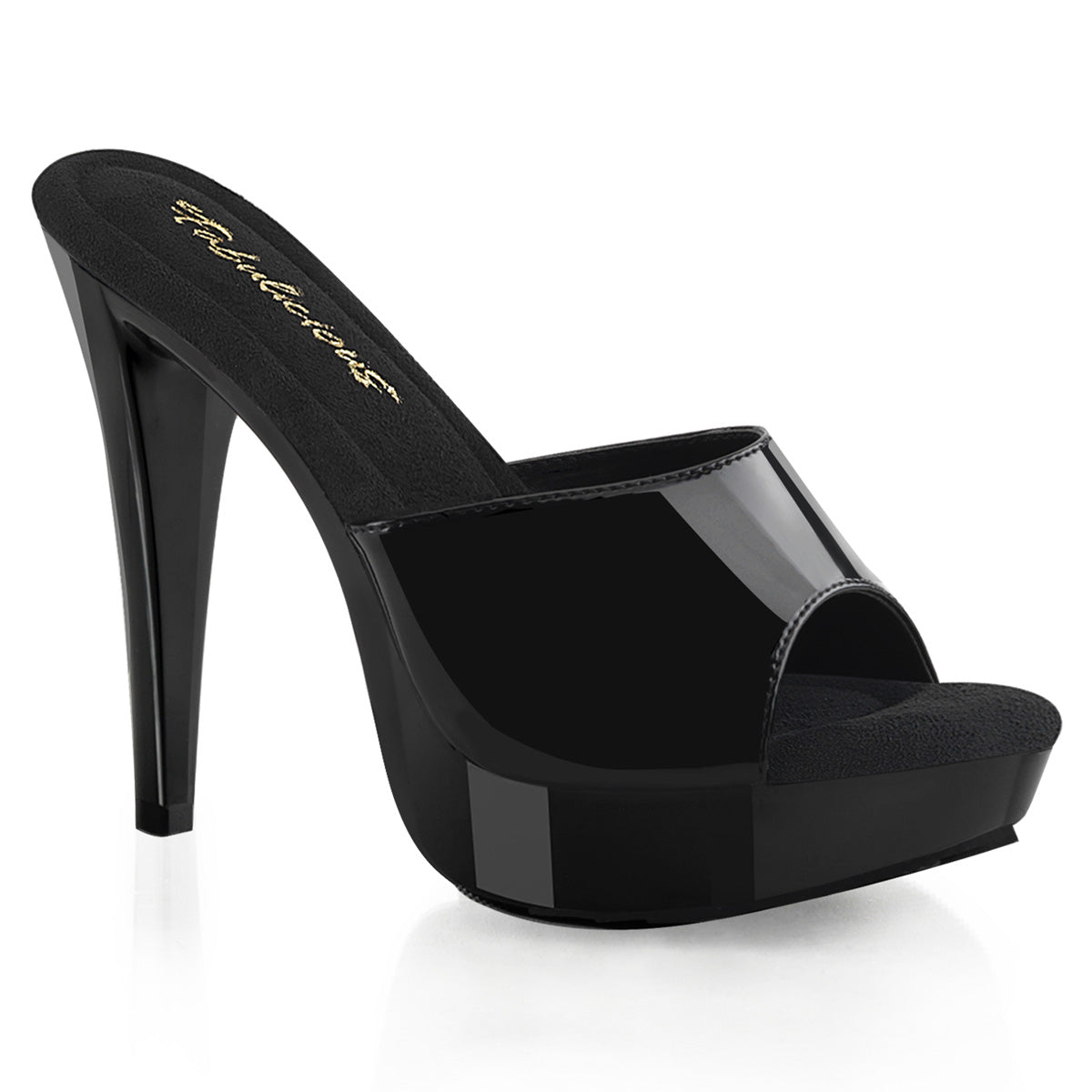 COCKTAIL-501 Fabulicious Black 5 Inch Glamour Shoes Blk Blk