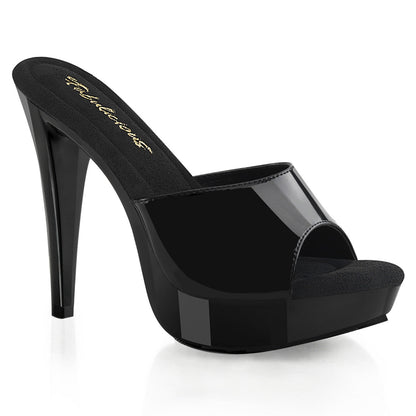 COCKTAIL-501 Fabulicious Black 5 Inch Glamour Shoes