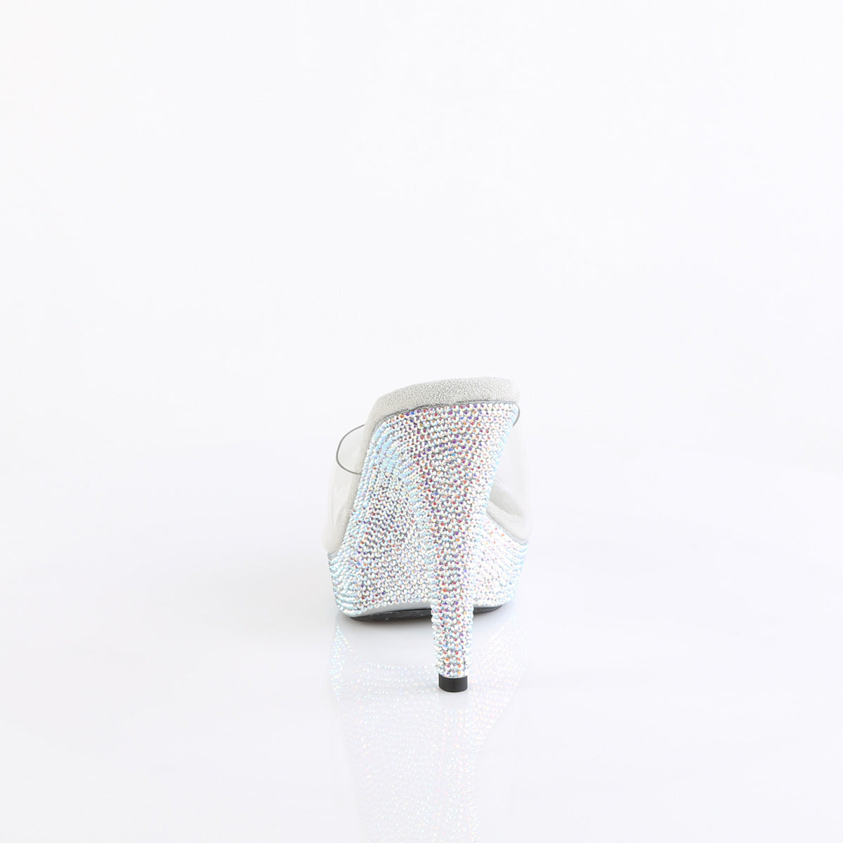 COCKTAIL-501DM Fabulicious Transparent Bling 5 Inch Posing Shoes