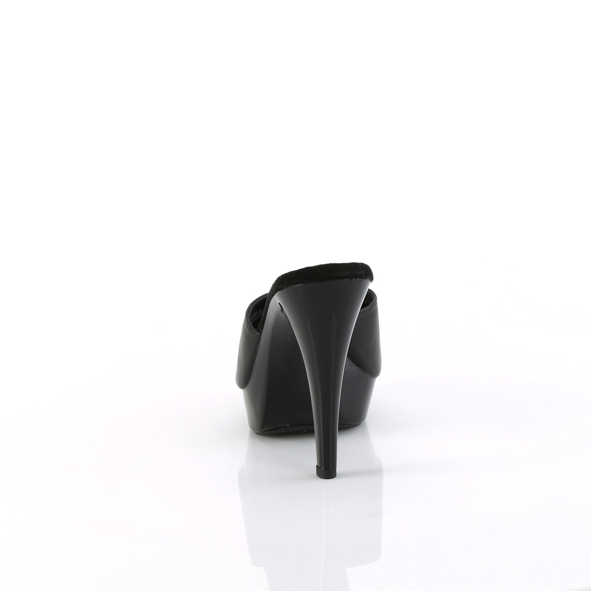 COCKTAIL-501L Fabulicious Black Leather 5 Inch Fetish Shoes