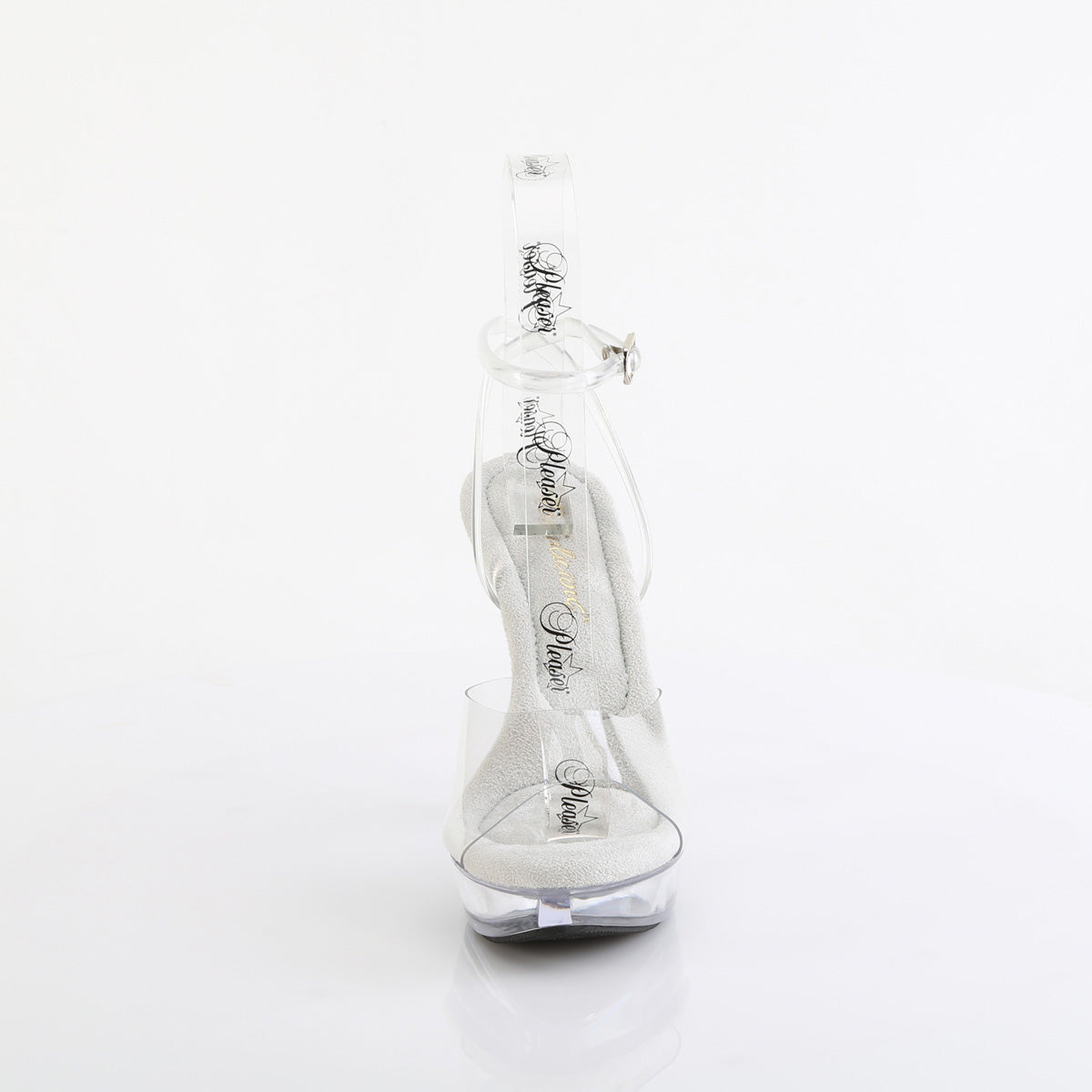 COCKTAIL-506 Fabulicious Clear 5 Inch Posing Shoes