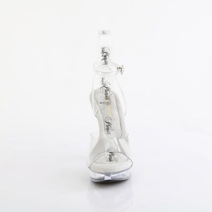 COCKTAIL-506 Fabulicious Clear 5 Inch Posing Shoes