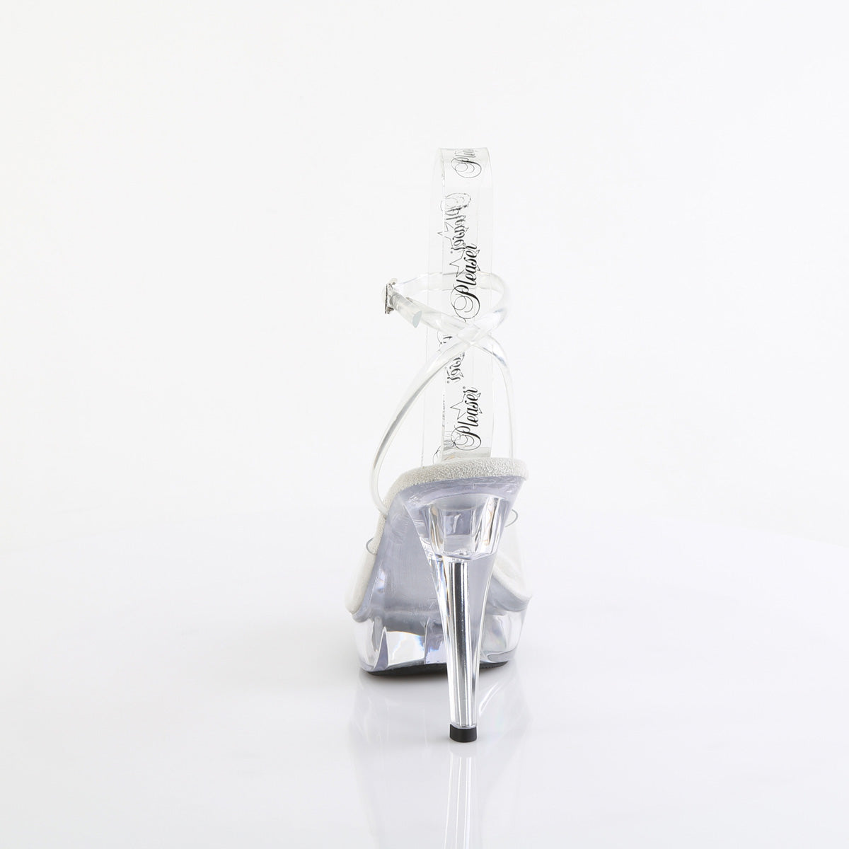 COCKTAIL-506 Fabulicious Clear 5 Inch Posing Shoes