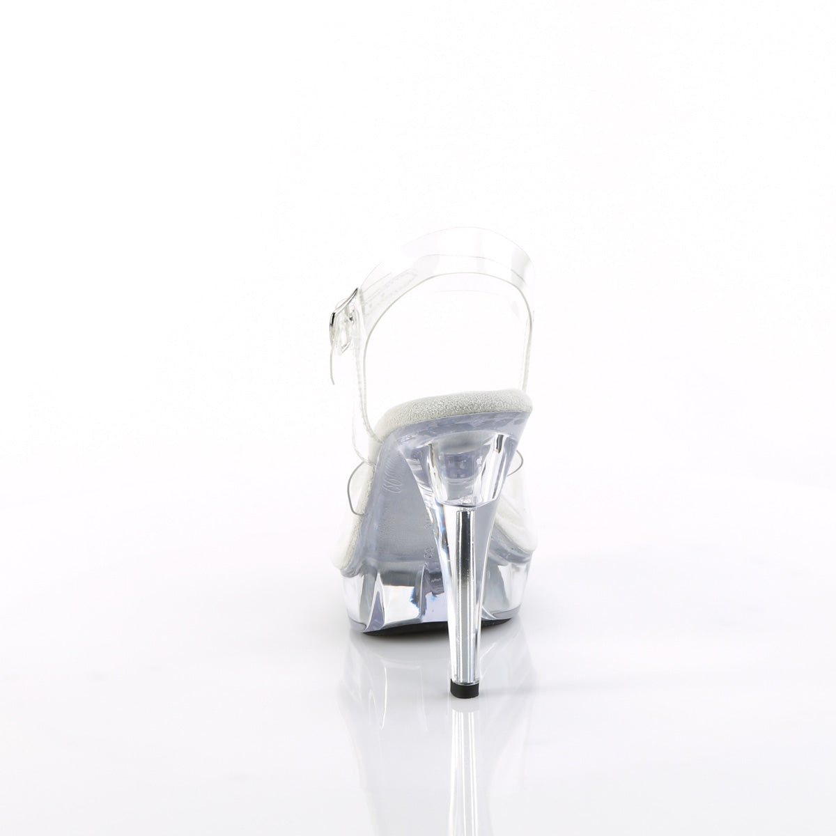 COCKTAIL-508 Fabulicious Clear 5 Inch Posing Shoes