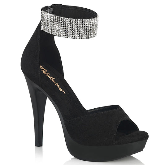 COCKTAIL-525 Fabulicious Rhinestone Embellished Ankle Strap Platform Sandals