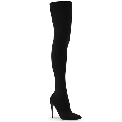 COURTLY-3005 Pleaser Black 5 Inch Dominant Thigh Boots'