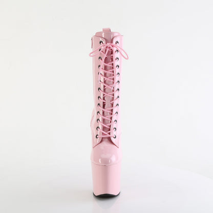 CRAZE-1040 Pleaser Baby Pink 8 Inch Exotic Dance Ankle Boots