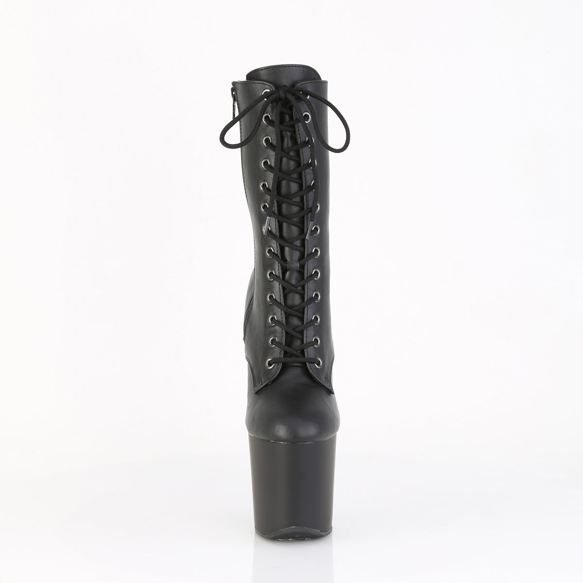 CRAZE-1040 Pleaser Black 8 Inch Strippers Ankle Boots