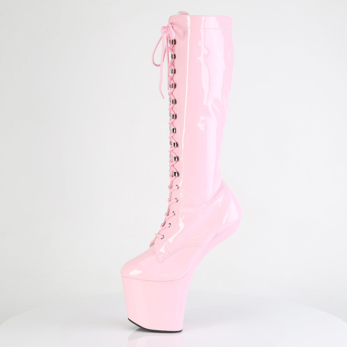 CRAZE-2023 Pleaser Baby Pink 8 Inch Exotic Dancer Knee High