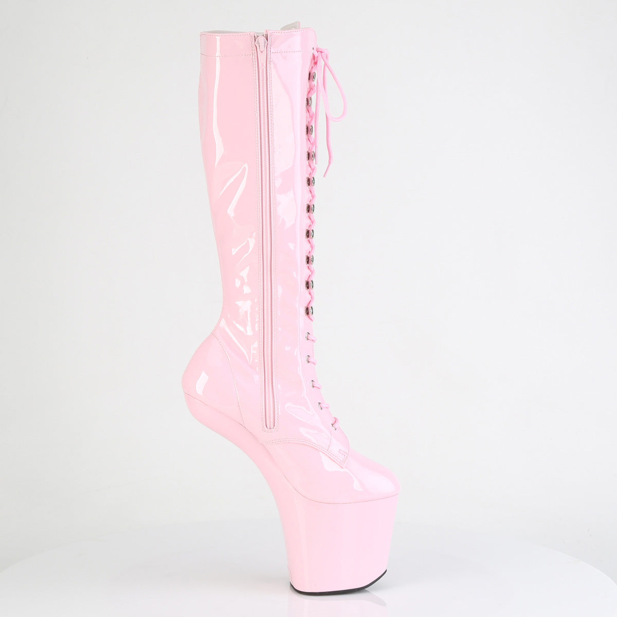 CRAZE-2023 Pleaser Baby Pink 8 Inch Exotic Dancer Knee High
