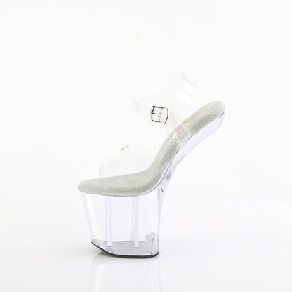 CRAZE-808 Pleaser Clear 8 Inch Exotic Dance Platform Shoes