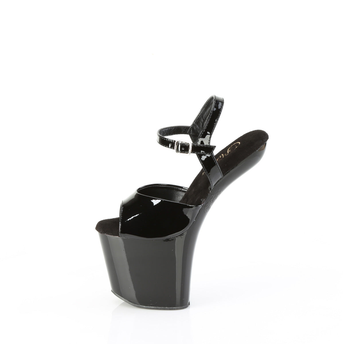 CRAZE-809 Pleaser Black 8 Inch Stage Heel Platform Shoes