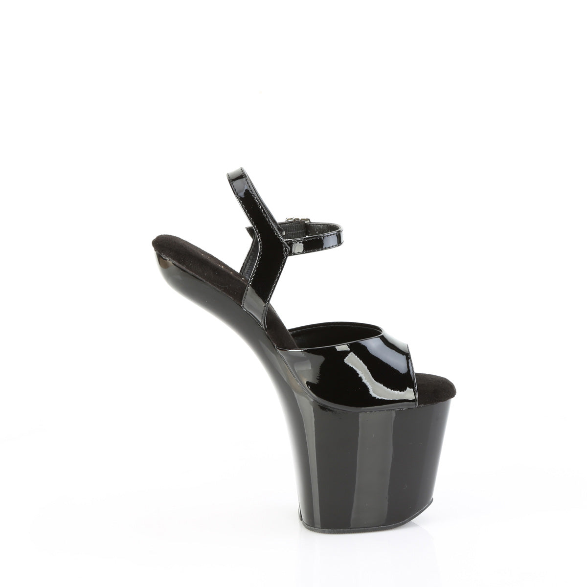 CRAZE-809 Pleaser Black 8 Inch Stage Heel Platform Shoes