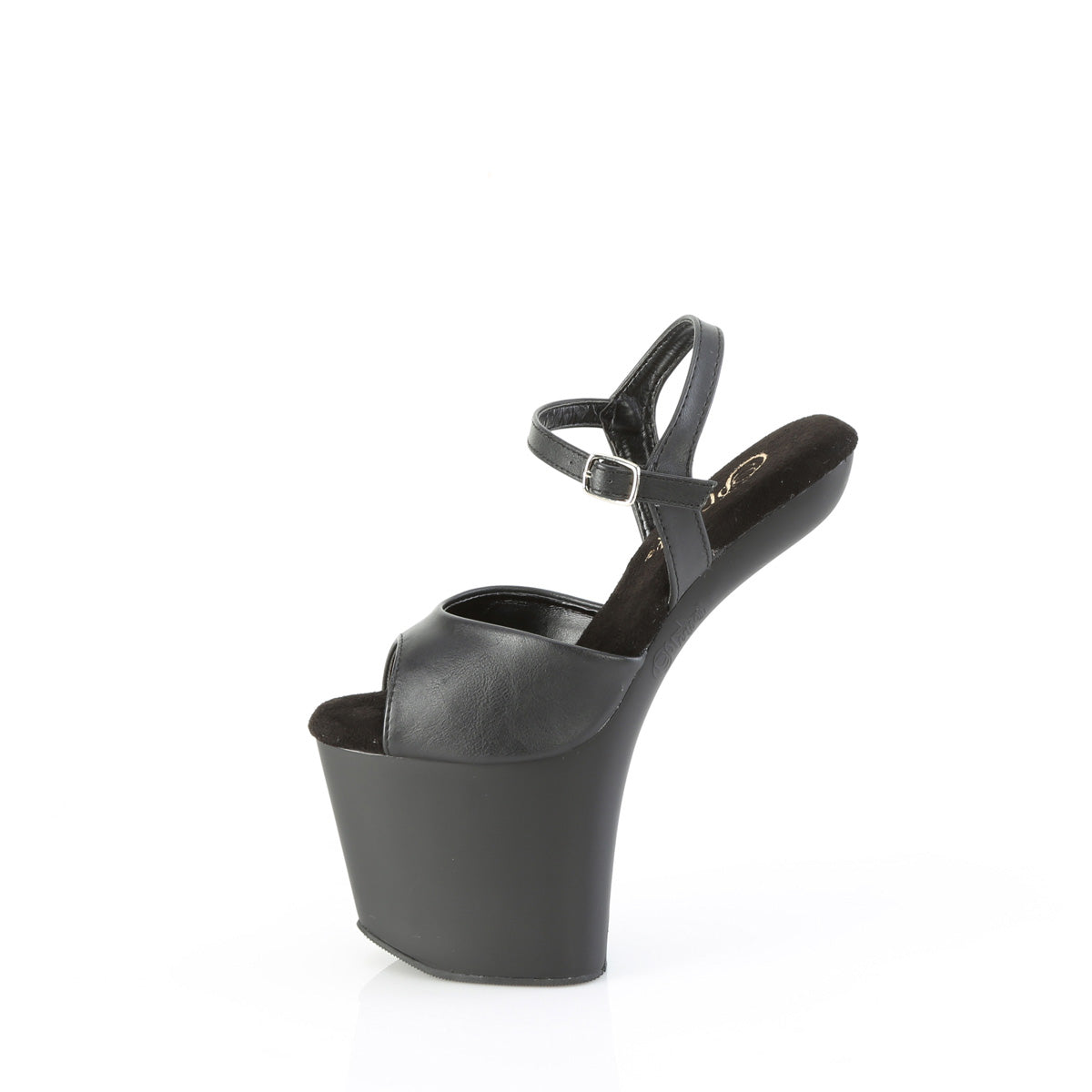 CRAZE-809 Pleaser Black 8 Inch Pole Dancer Platform Shoes